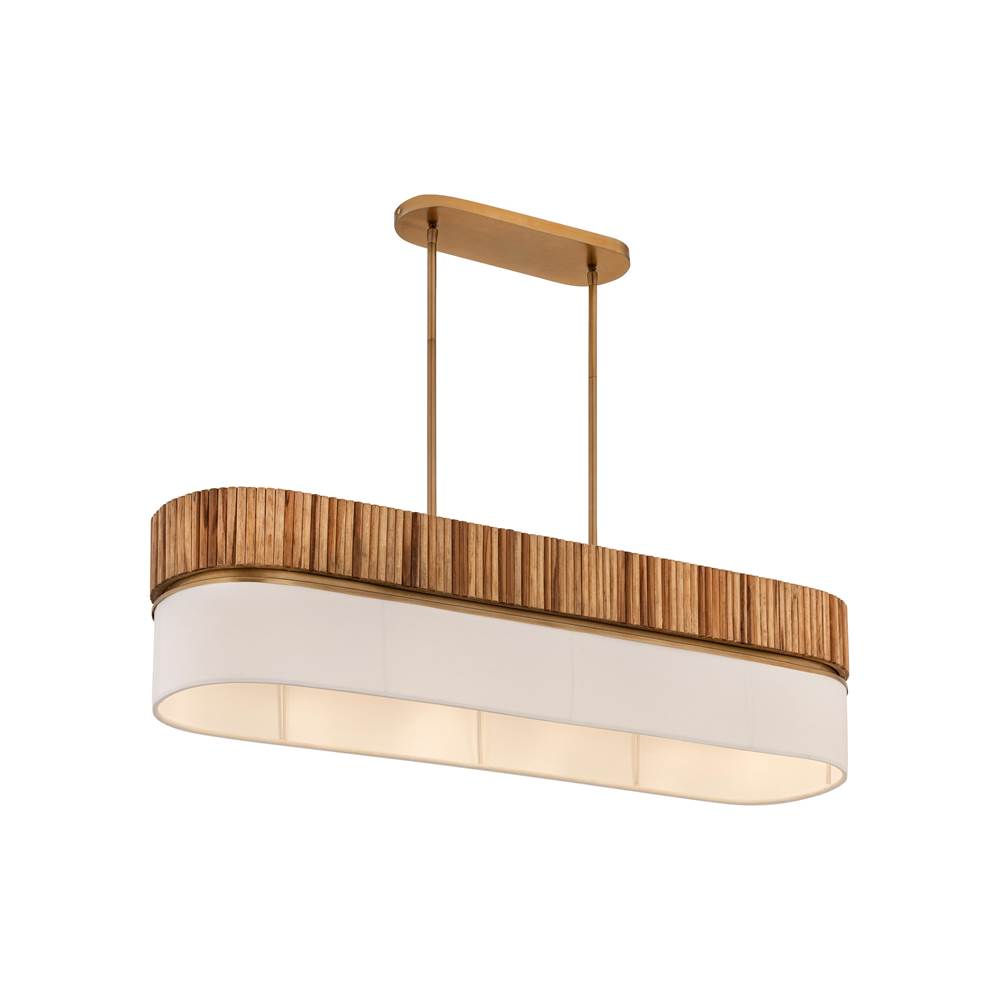 Minka-Lavery 12055-732 Legacy Brass Nebri 42.5'' 5-light Linear Chandelier Image 7