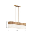 Minka-Lavery 12055-732 Legacy Brass Nebri 42.5'' 5-light Linear Chandelier Image 2