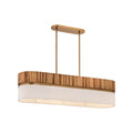 Minka-Lavery 12055-732 Legacy Brass Nebri 42.5'' 5-light Linear Chandelier Image 1