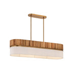 Minka-Lavery 12055-732 Legacy Brass Nebri 42.5'' 5-light Linear Chandelier Image 1