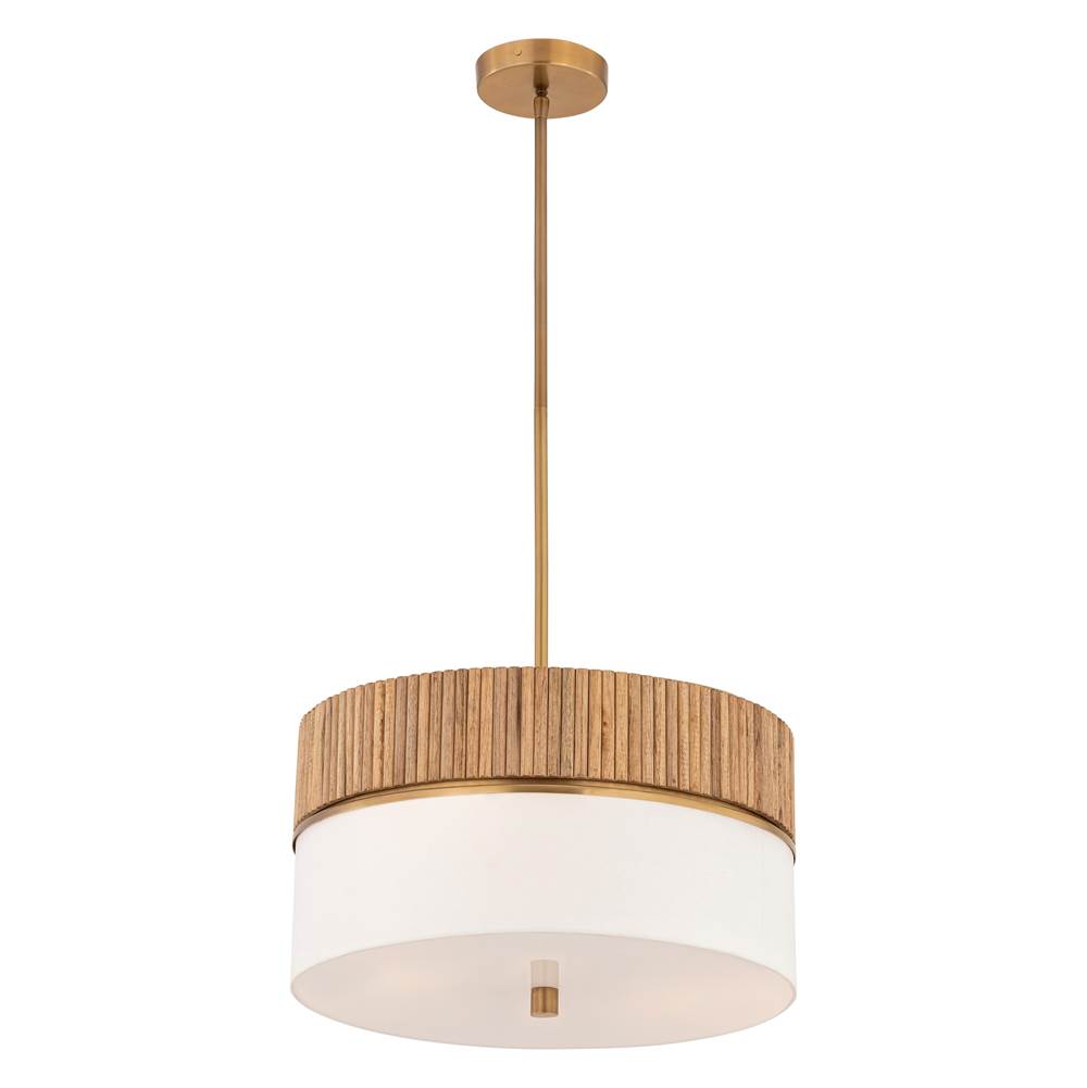 Minka-Lavery 12056-732 Legacy Brass Nebri 18'' 2-light Pendant Image 7