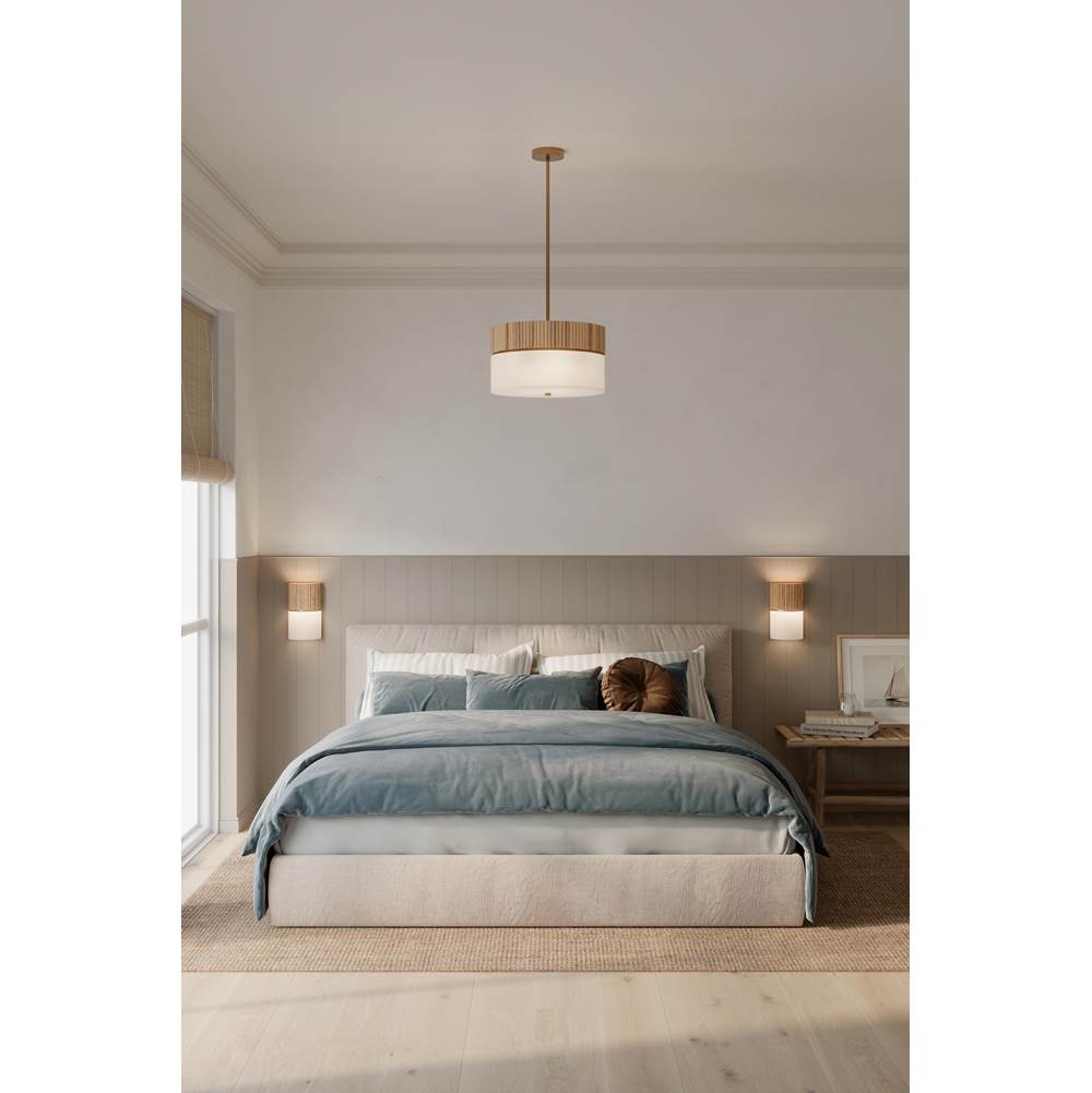 Minka-Lavery 12056-732 Legacy Brass Nebri 18'' 2-light Pendant Image 4