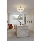 Minka-Lavery 12079-732 Legacy Brass Lunara 28'' 19-light Convertible Chandelier/semi-flush Mount Image 4