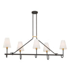 Minka-Lavery Bellforge 51'' 5-light Linear Chandelier