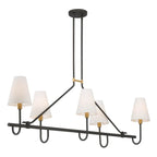 Minka-Lavery 12105-855 Legacy Brass Bellforge 51'' 5-light Linear Chandelier Image 7