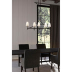 Minka-Lavery 12105-855 Legacy Brass Bellforge 51'' 5-light Linear Chandelier Image 4