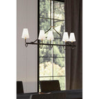Minka-Lavery 12105-855 Legacy Brass Bellforge 51'' 5-light Linear Chandelier Image 3
