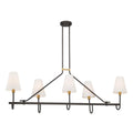 Minka-Lavery 12105-855 Legacy Brass Bellforge 51'' 5-light Linear Chandelier Image 1