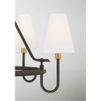 Minka-Lavery 12108-855 Legacy Brass Bellforge 38'' 8-light Pendant Image 6