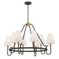 Minka-Lavery 12108-855 Legacy Brass Bellforge 38'' 8-light Pendant Image 1