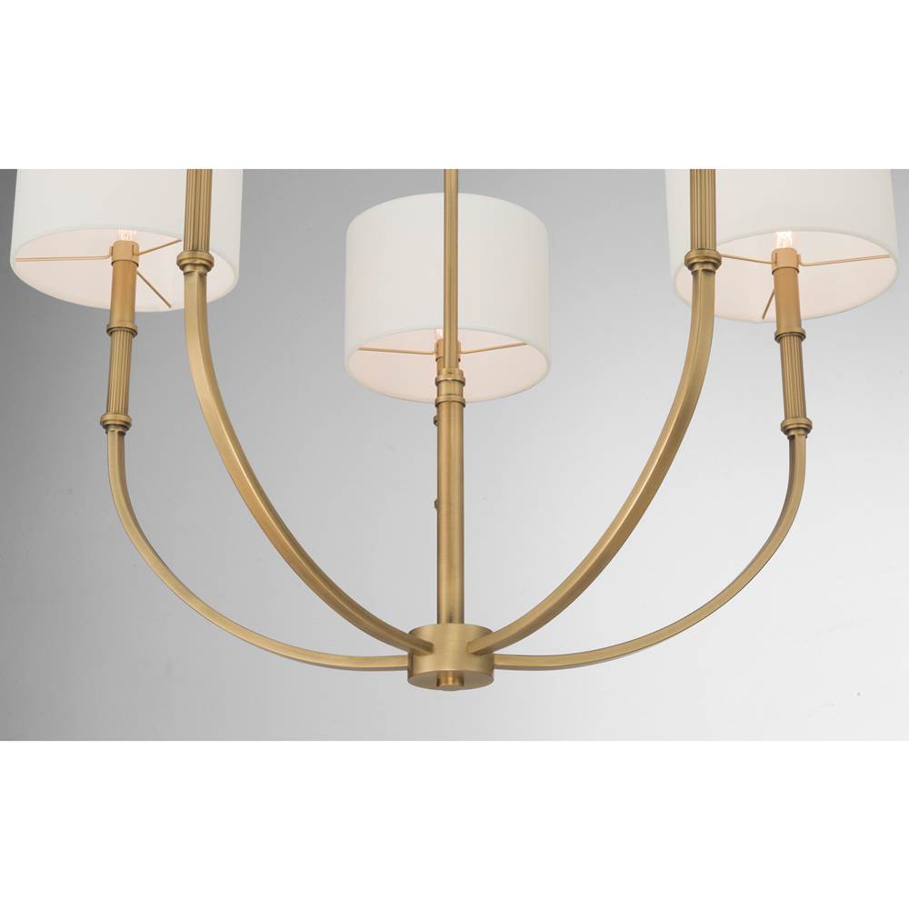 Minka-Lavery 12115-732 Legacy Brass Molvene 33'' 5-light Chandelier Image 6