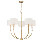 Minka-Lavery 12115-732 Legacy Brass Molvene 33'' 5-light Chandelier Image 1