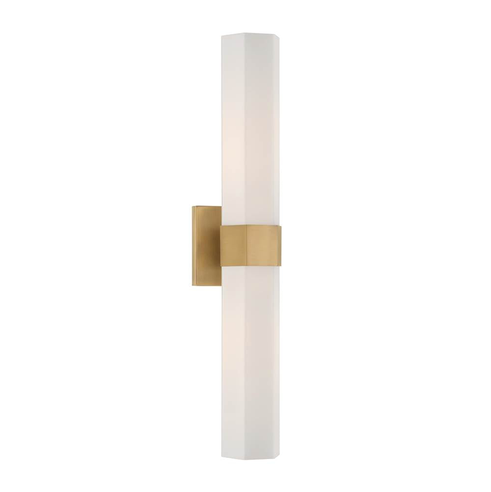 Minka-Lavery 12122-732 Legacy Brass Delgada 24'' 2-light Bath Bar Image 1