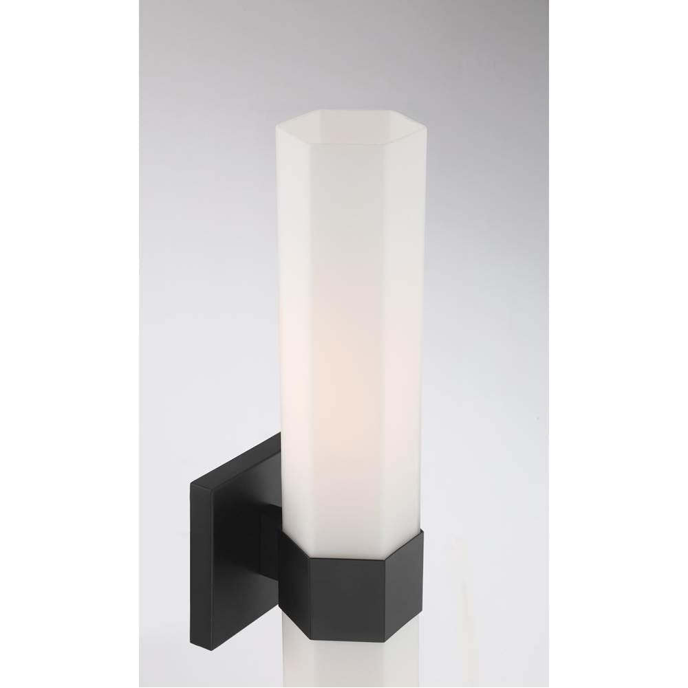 Minka-Lavery 12122-899 Dark Matte Black Delgada 24'' 2-light Bath Bar Image 6