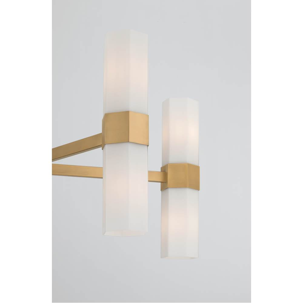 Minka-Lavery 12129-732 Legacy Brass Delgada 36'' 10-light Chandelier Image 6