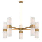 Minka-Lavery 12129-732 Legacy Brass Delgada 36'' 10-light Chandelier Image 1