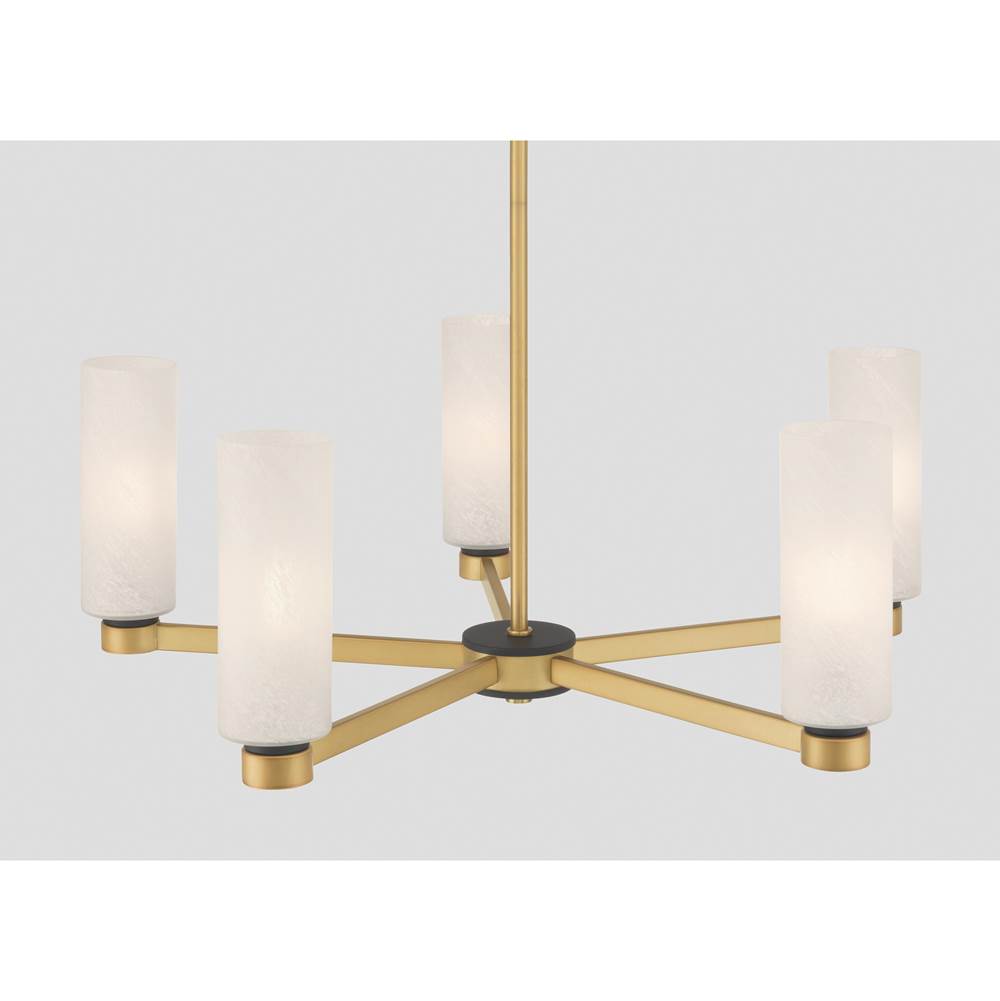 Minka-Lavery 12326-876 Legacy Brass Wexmere 26'' 5-light Chandelier Image 5