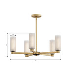 Minka-Lavery 12326-876 Legacy Brass Wexmere 26'' 5-light Chandelier Image 2