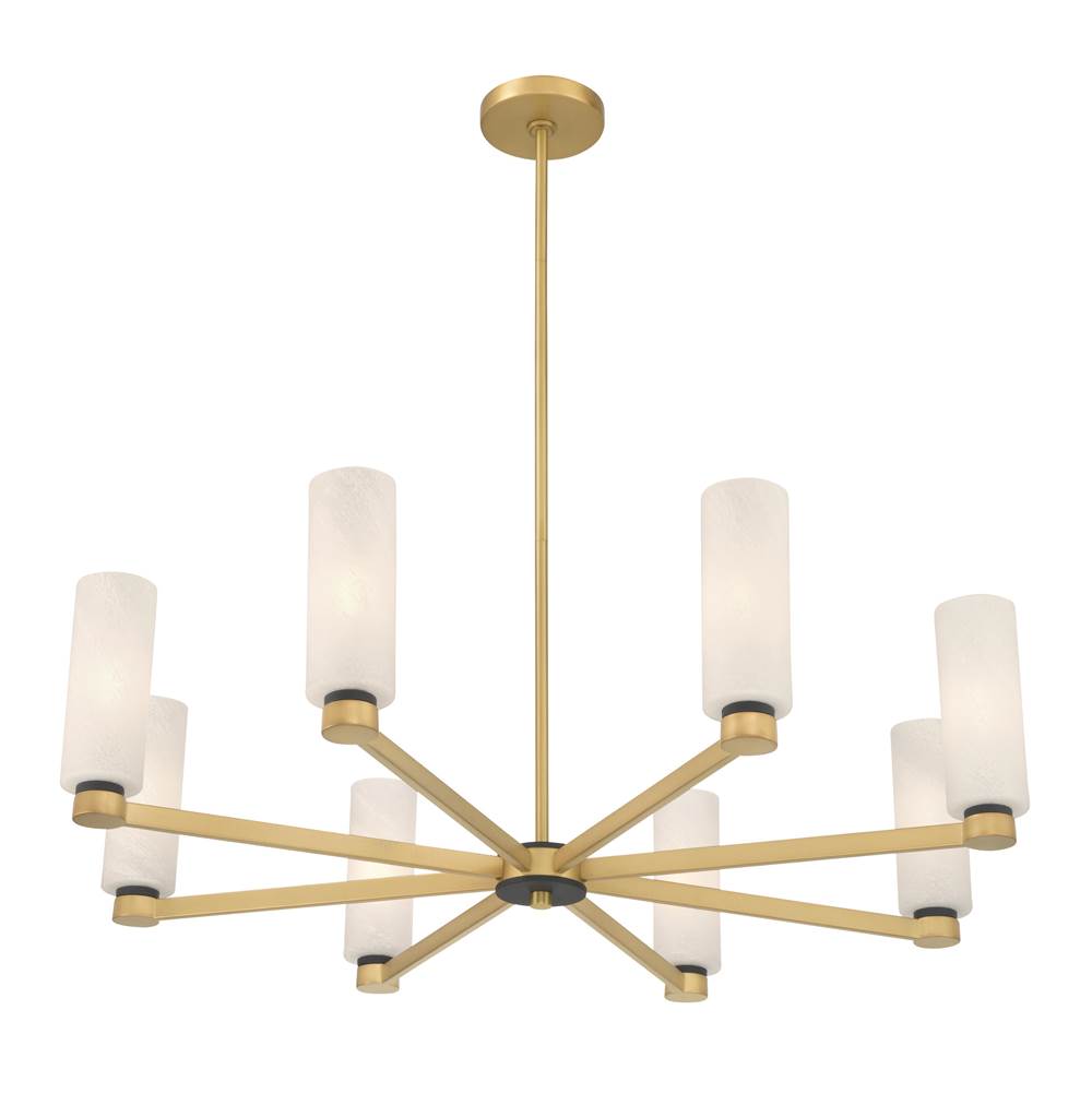 Minka-Lavery 12328-876 Legacy Brass Wexmere 35'' 8-light Chandelier Image 7