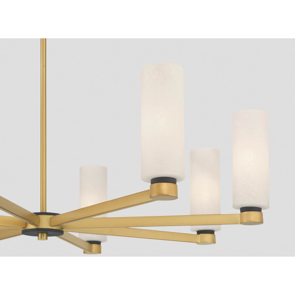 Minka-Lavery 12328-876 Legacy Brass Wexmere 35'' 8-light Chandelier Image 6
