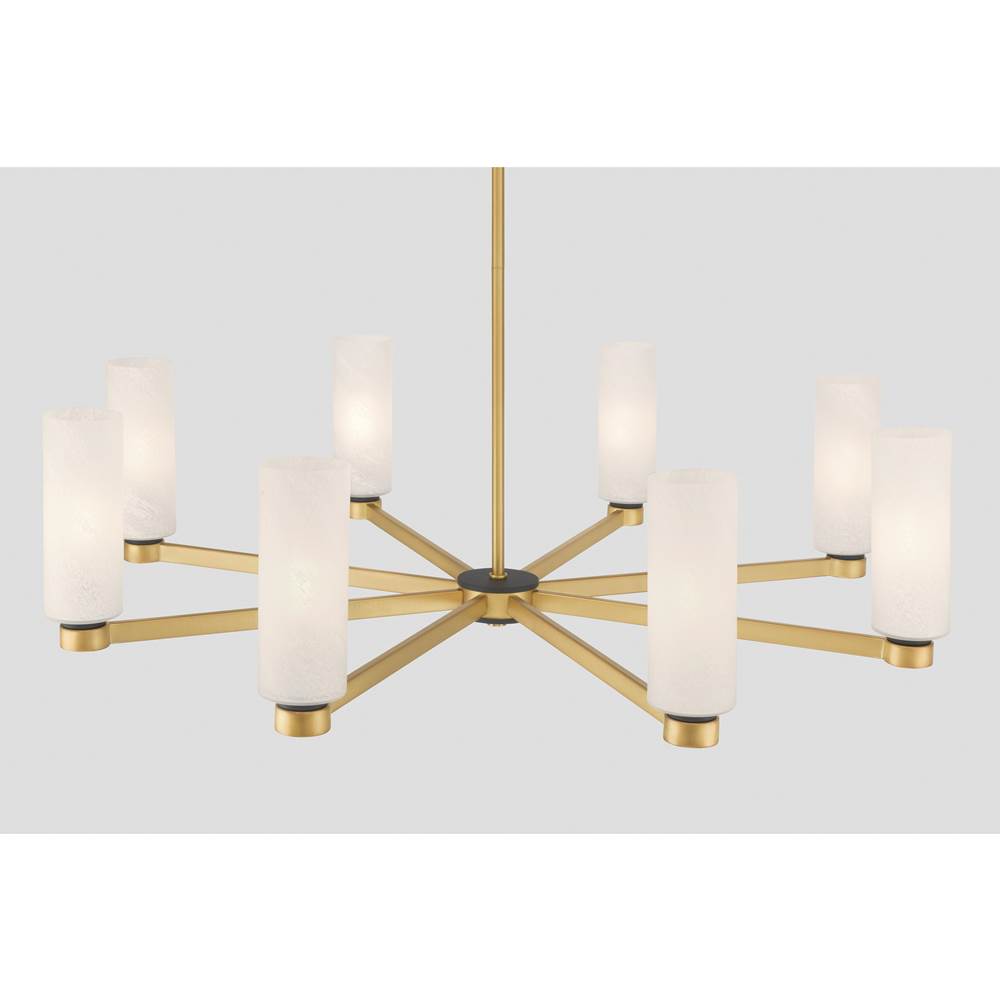 Minka-Lavery 12328-876 Legacy Brass Wexmere 35'' 8-light Chandelier Image 5