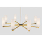 Minka-Lavery 12328-876 Legacy Brass Wexmere 35'' 8-light Chandelier Image 5