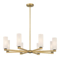 Minka-Lavery 12328-876 Legacy Brass Wexmere 35'' 8-light Chandelier Image 1