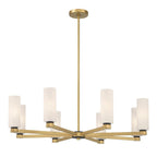 Minka-Lavery 12328-876 Legacy Brass Wexmere 35'' 8-light Chandelier Image 1