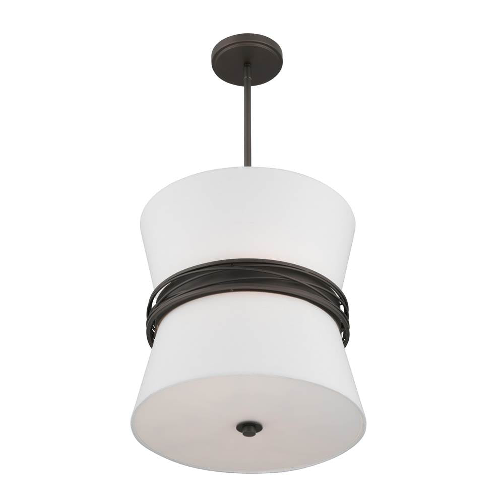Minka-Lavery 12415-860 Dark Bronze Dalvor 14'' 3-light Pendant Image 7