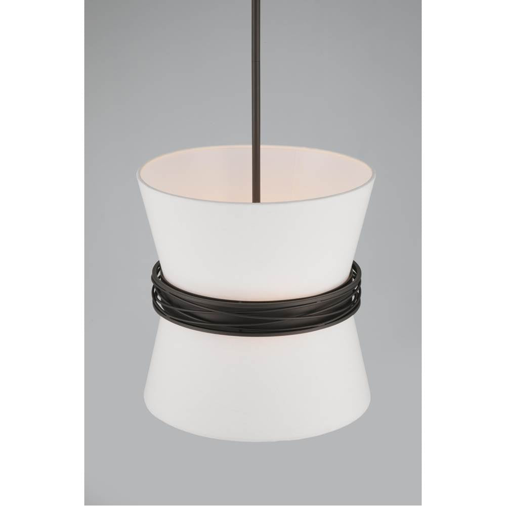 Minka-Lavery 12415-860 Dark Bronze Dalvor 14'' 3-light Pendant Image 5