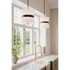 Minka-Lavery 12415-860 Dark Bronze Dalvor 14'' 3-light Pendant Image 3