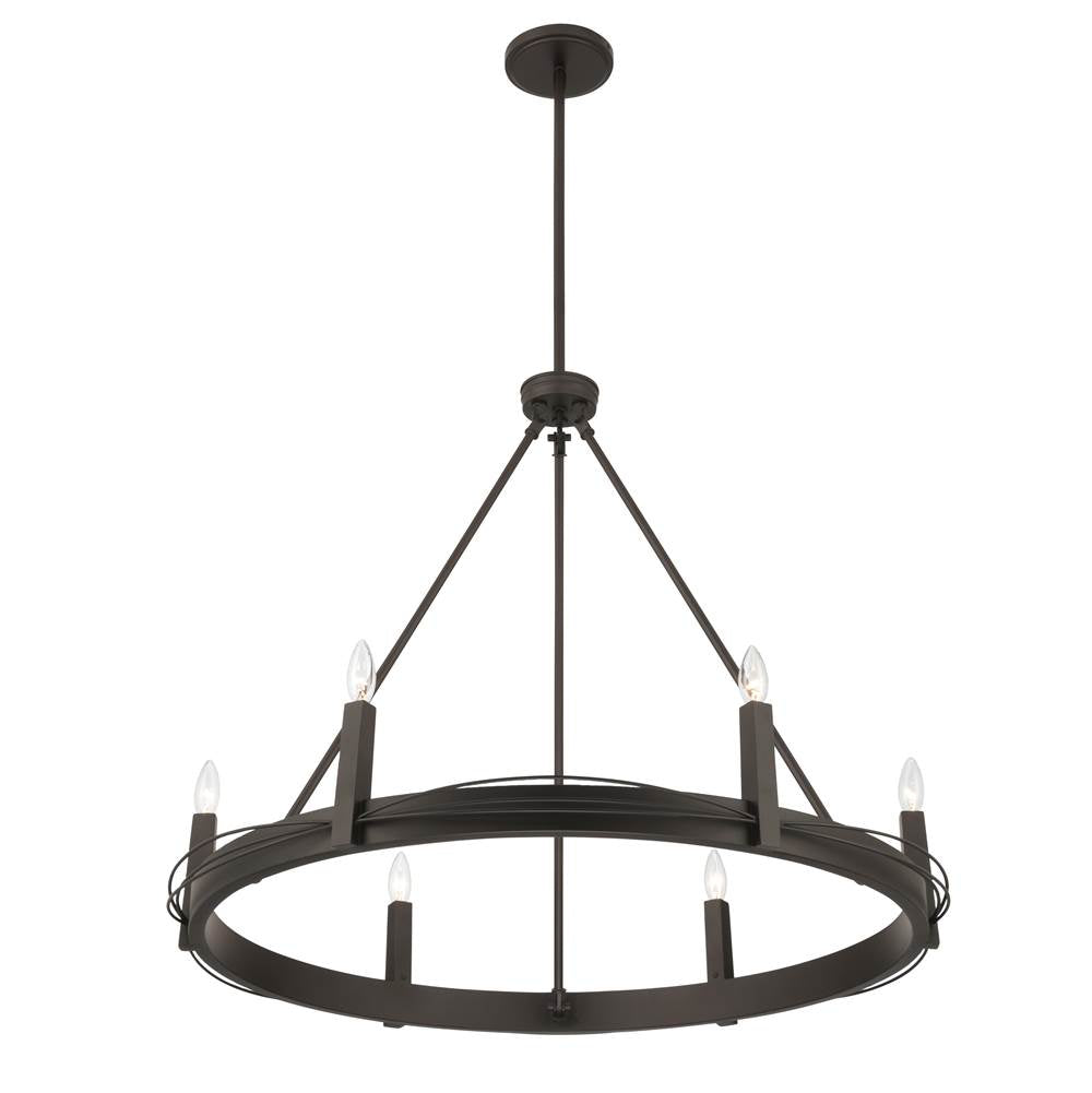 Minka-Lavery 12418-860 Dark Bronze Dalvor 36'' 6-light Pendant Image 7