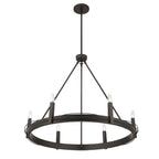 Minka-Lavery 12418-860 Dark Bronze Dalvor 36'' 6-light Pendant Image 7