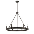 Minka-Lavery 12418-860 Dark Bronze Dalvor 36'' 6-light Pendant Image 1