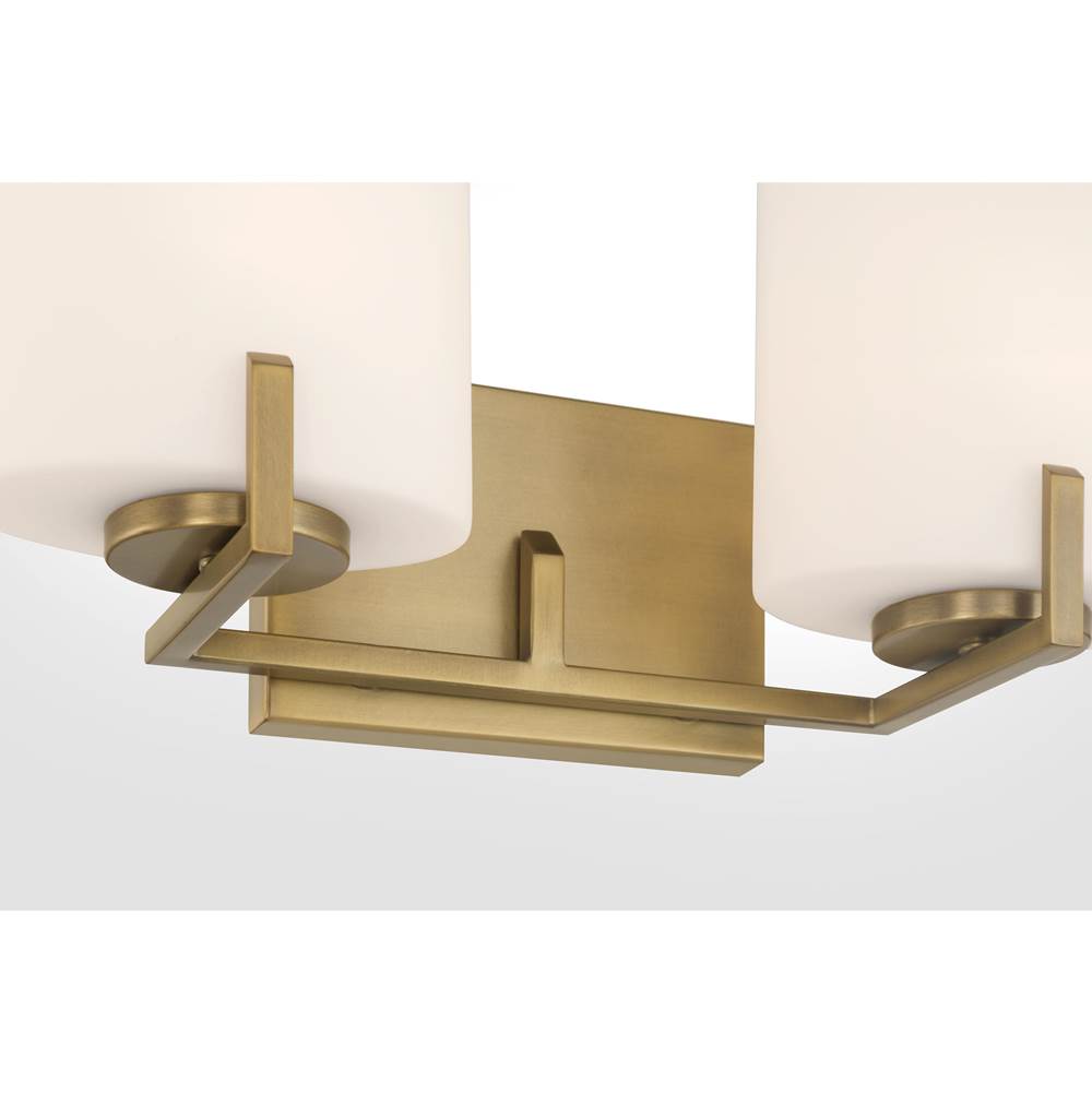 Minka-Lavery 12432-732 Legacy Brass Mirelle 16'' 2-light Vanity Image 5