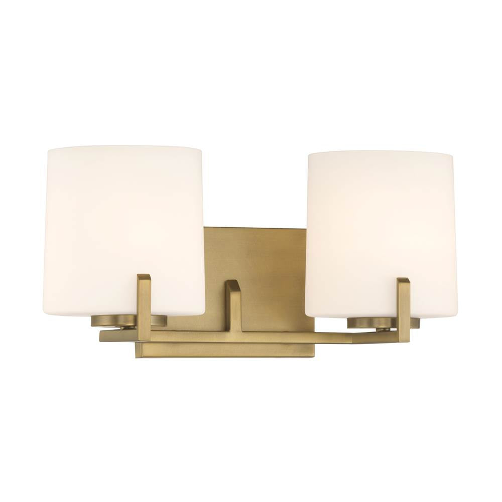 Minka-Lavery 12432-732 Legacy Brass Mirelle 16'' 2-light Vanity Image 1