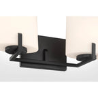 Minka-Lavery 12432-899 Dark Matte Black Mirelle 16'' 2-light Vanity Image 5