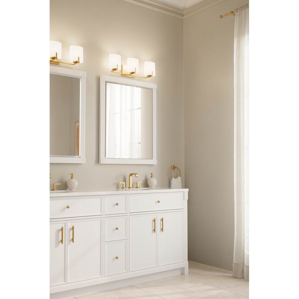 Minka-Lavery 12433-732 Legacy Brass Mirelle 25'' 3-light Vanity Image 4