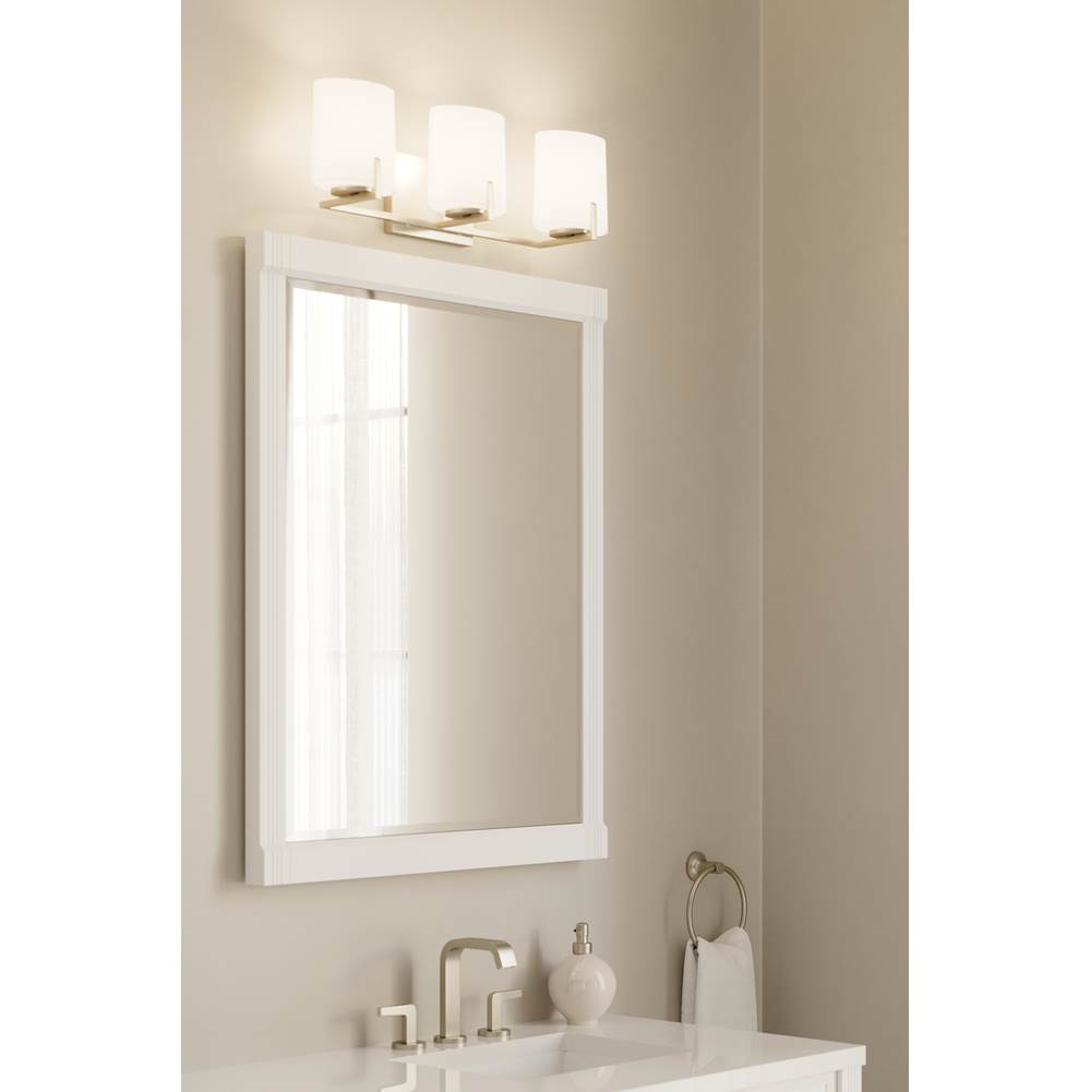 Minka-Lavery 12433-84 Brushed Nickel Mirelle 25'' 3-light Vanity Image 3