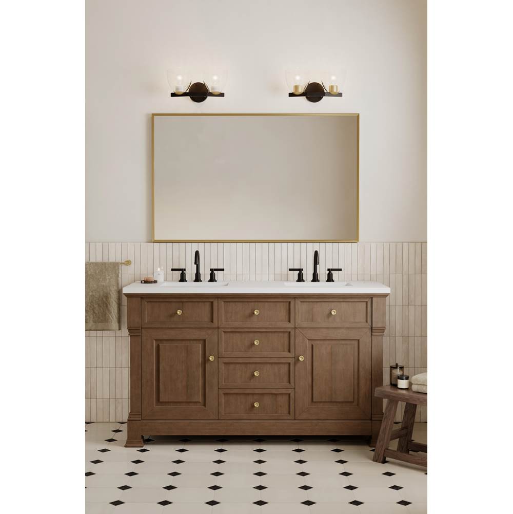 Minka-Lavery 12482-796 Dark Bronze Noellea 15.25'' 2-light Vanity Image 4