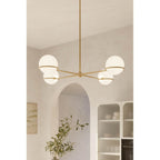 Minka-Lavery 12505-732 Legacy Brass Orstyn 48'' 4-light Chandelier Image 3