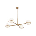 Minka-Lavery 12505-732 Legacy Brass Orstyn 48'' 4-light Chandelier Image 1