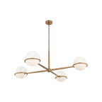Minka-Lavery 12505-732 Legacy Brass Orstyn 48'' 4-light Chandelier Image 1