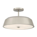 Minka-Lavery Trellwyn 15'' 3-light Semi-flush Mount
