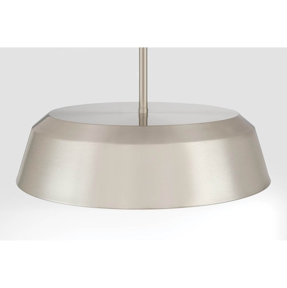 Minka-Lavery 12625-84 Brushed Nickel Trellwyn 15'' 3-light Semi-flush Mount Image 5