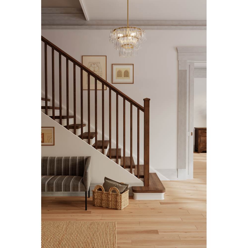 Minka-Lavery 12654-732 Legacy Brass Vionne 21.5'' 5-light Semi-flush Mount Image 3
