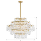 Minka-Lavery 12655-732 Legacy Brass Vionne 32.25'' 8-light Pendant Image 2
