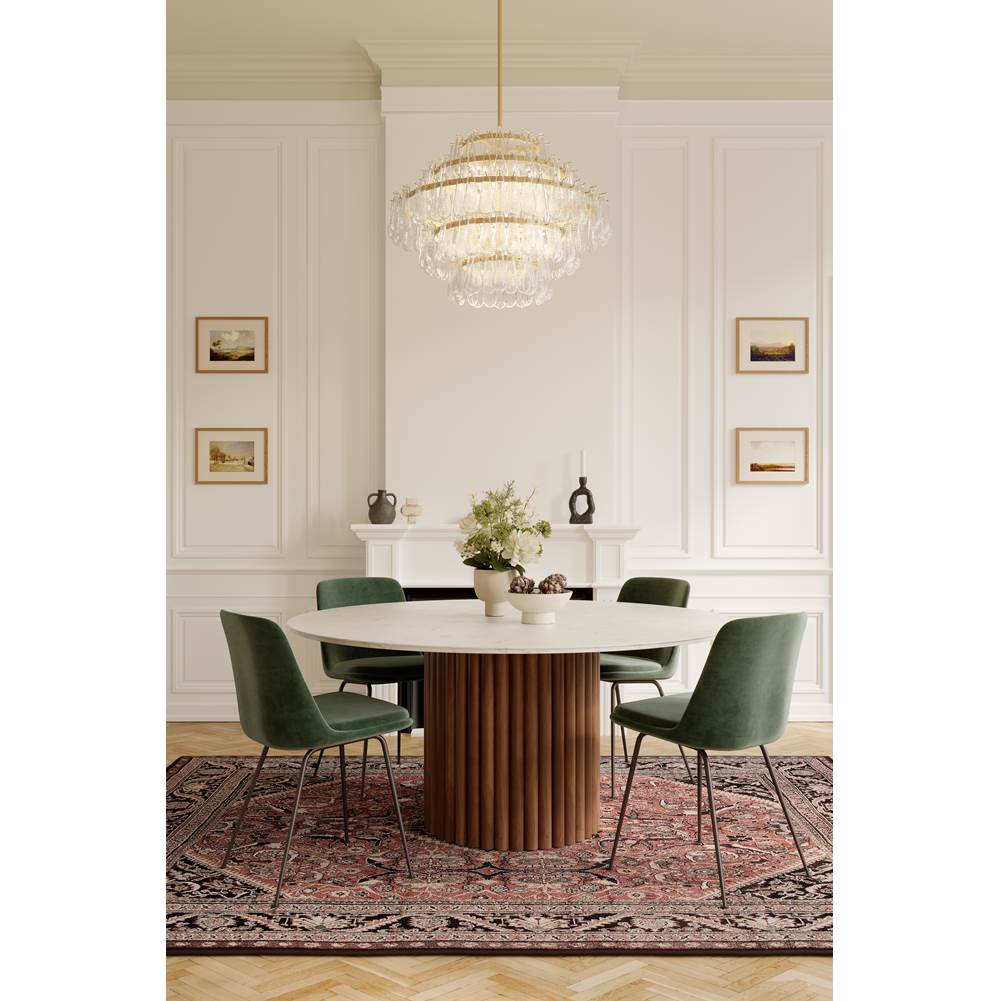 Minka-Lavery 12655-732 Legacy Brass Vionne 32.25'' 8-light Pendant Image 3