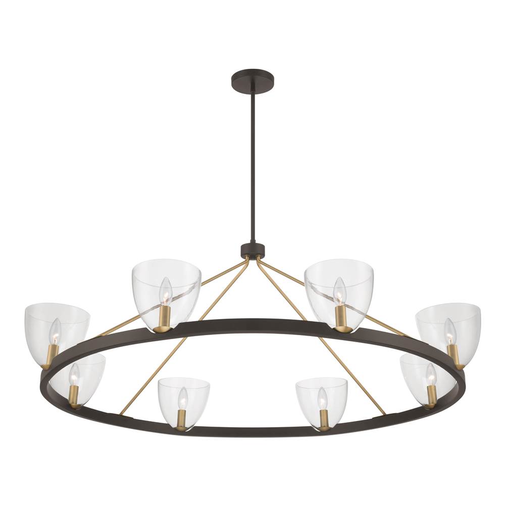 Minka-Lavery 12728-796 Dark Bronze Noellea 50'' 8-light Chandelier Image 7