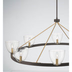 Minka-Lavery 12728-796 Dark Bronze Noellea 50'' 8-light Chandelier Image 5